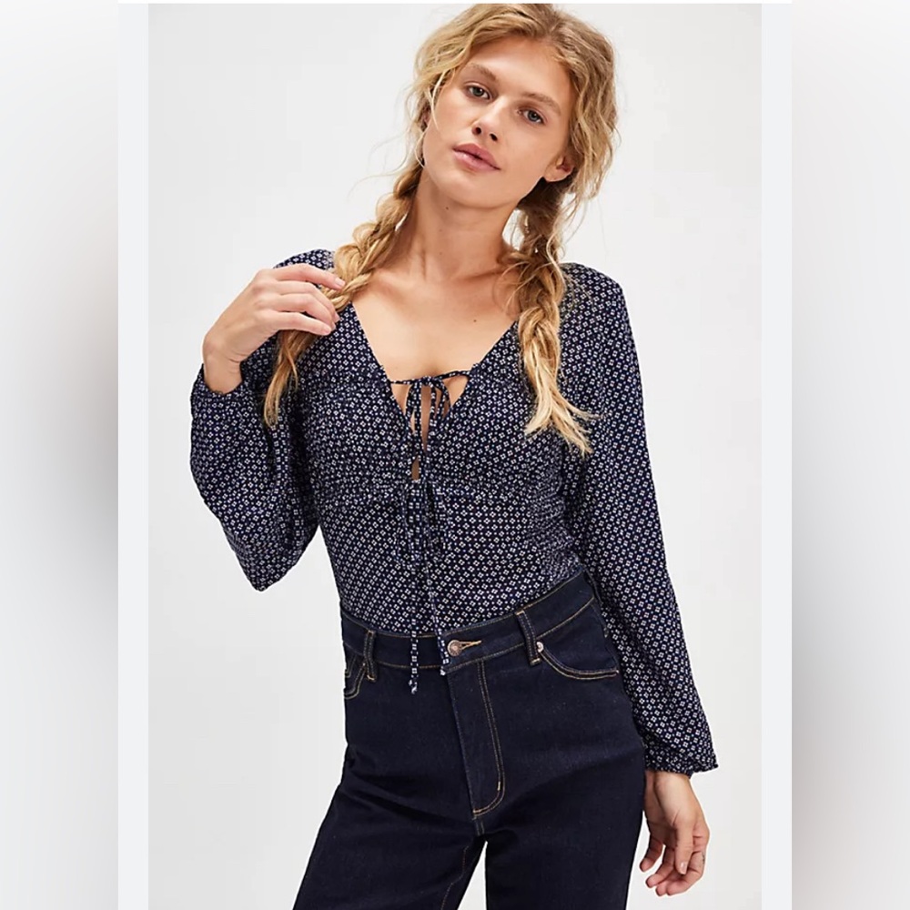 Free People Sunny Meadows Bodysuit